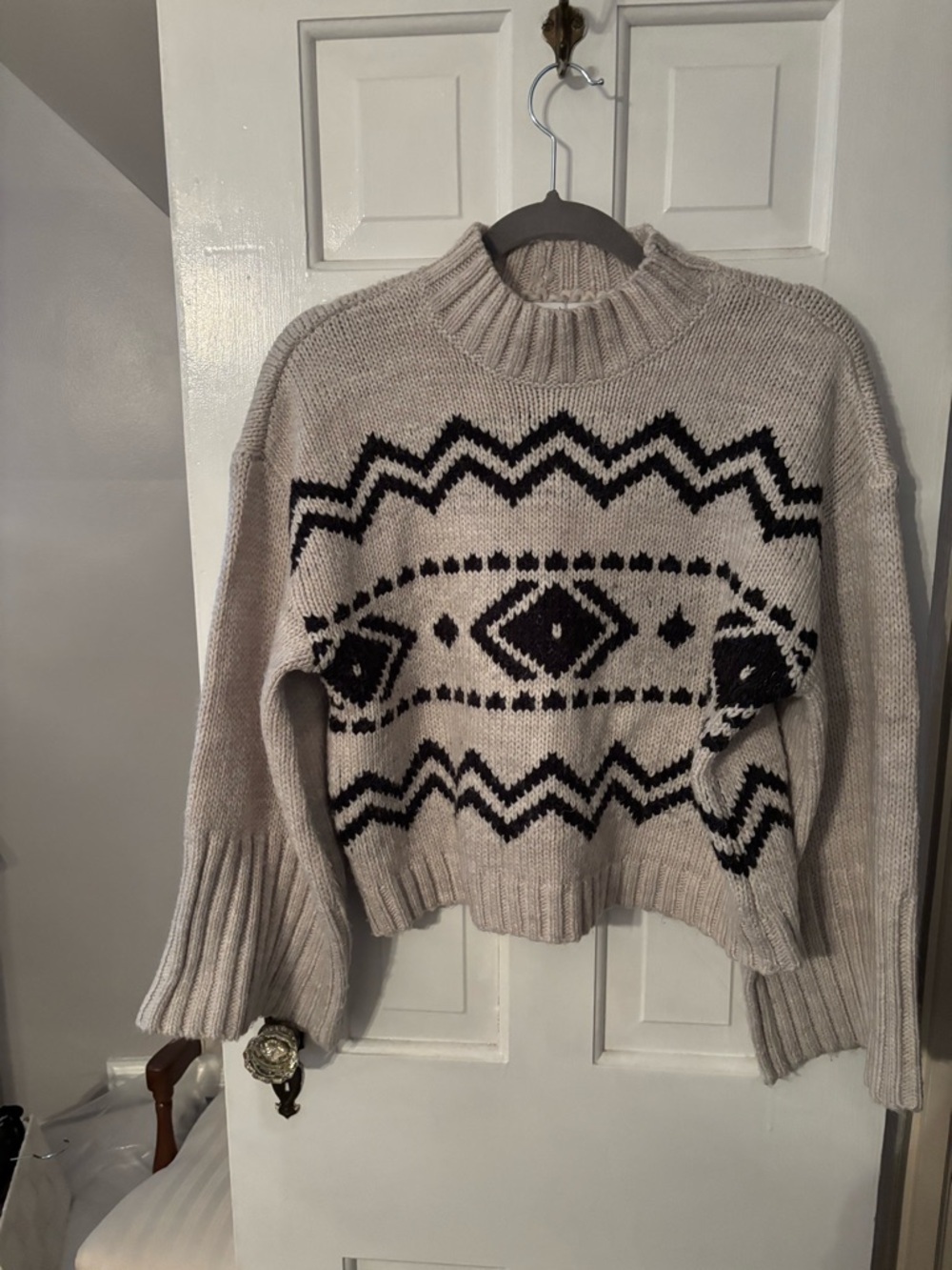 Cupcakes and Cashmere Cozy Patterned Knit Sweater
